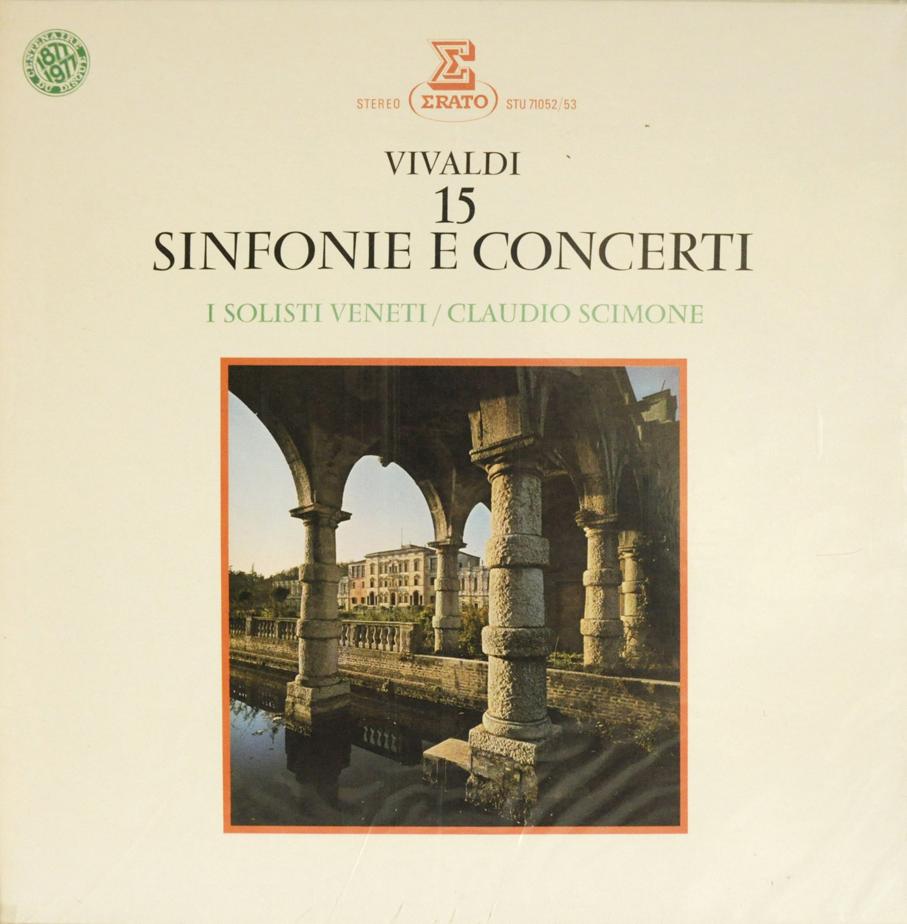 Acheter disque vinyle VIVALDI Antonio  -  Claudio Scimone - I Solisti Veneti 15 Sinfonie e Concerti a vendre
